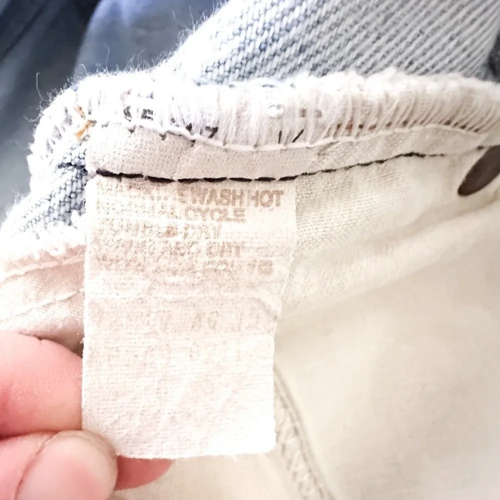 Vintage Levi's Orange Tab High Waisted Light‎ Wash - Waist 28" - Picture 8 of 10